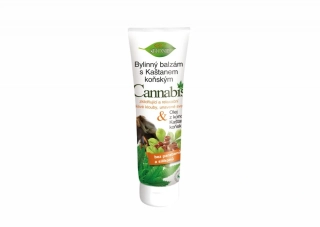Bylinný balzám s Kaštanem koňským CANNABIS 300 ml