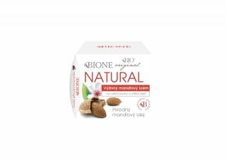 Výživný mandlový krém na velmi suchou a citlivou pleť NATURAL 51 ml
